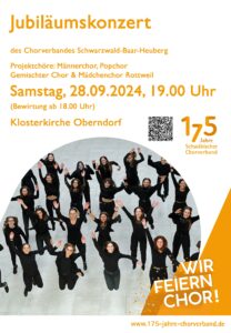 Festkonzert anläßlich des 175-jährigen Jubiläums des SCV